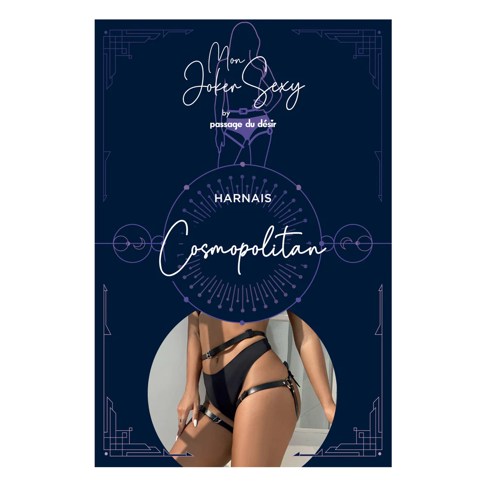 Harnais BDSM simili cuir Cosmopolitan - Image 8