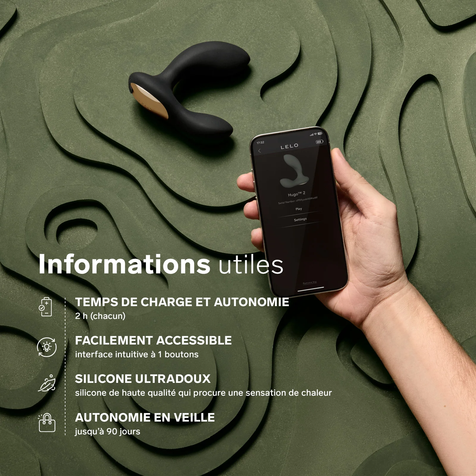 Hugo 2 connecté de Lelo - Image 5