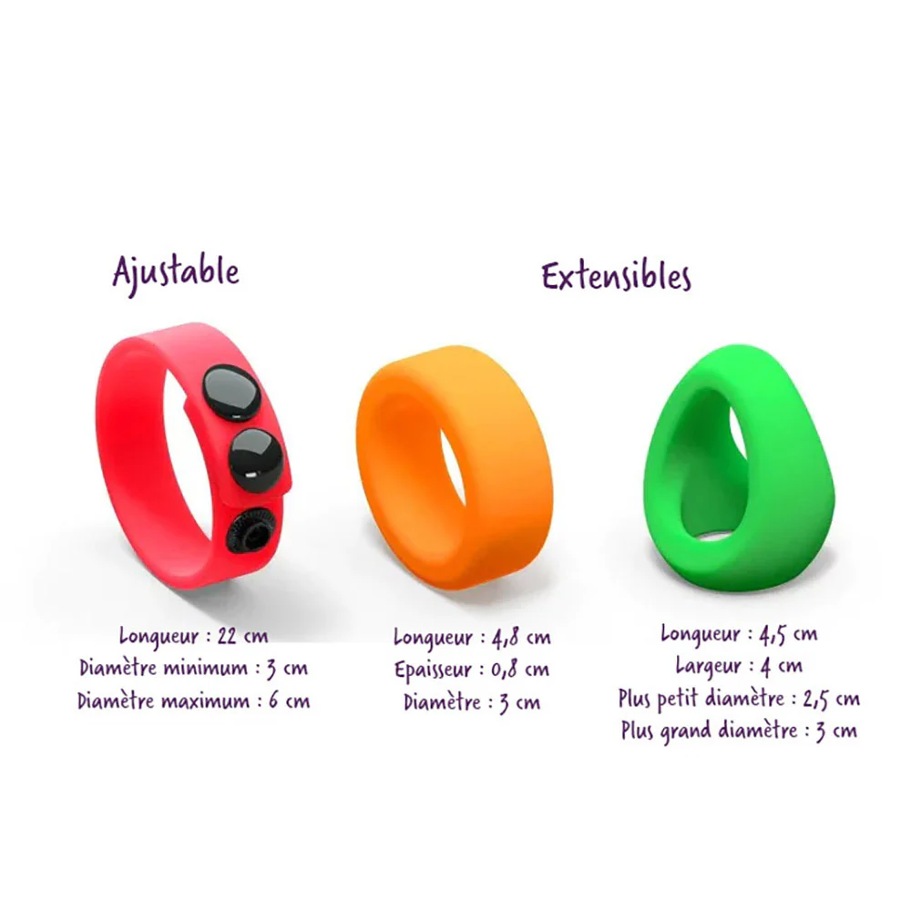 Kit Neon Ring 3 cockrings - Image 7