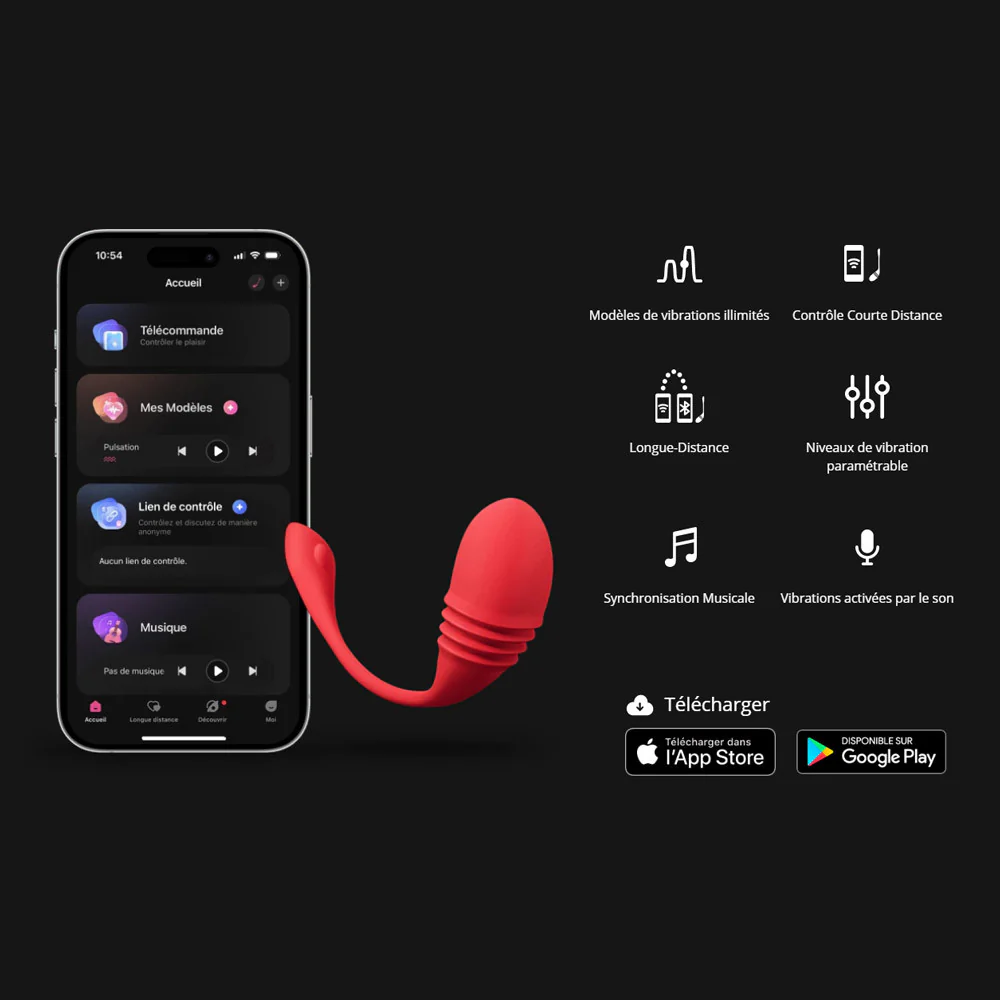 Œuf vibrant connecté Vulse de Lovense - Image 8