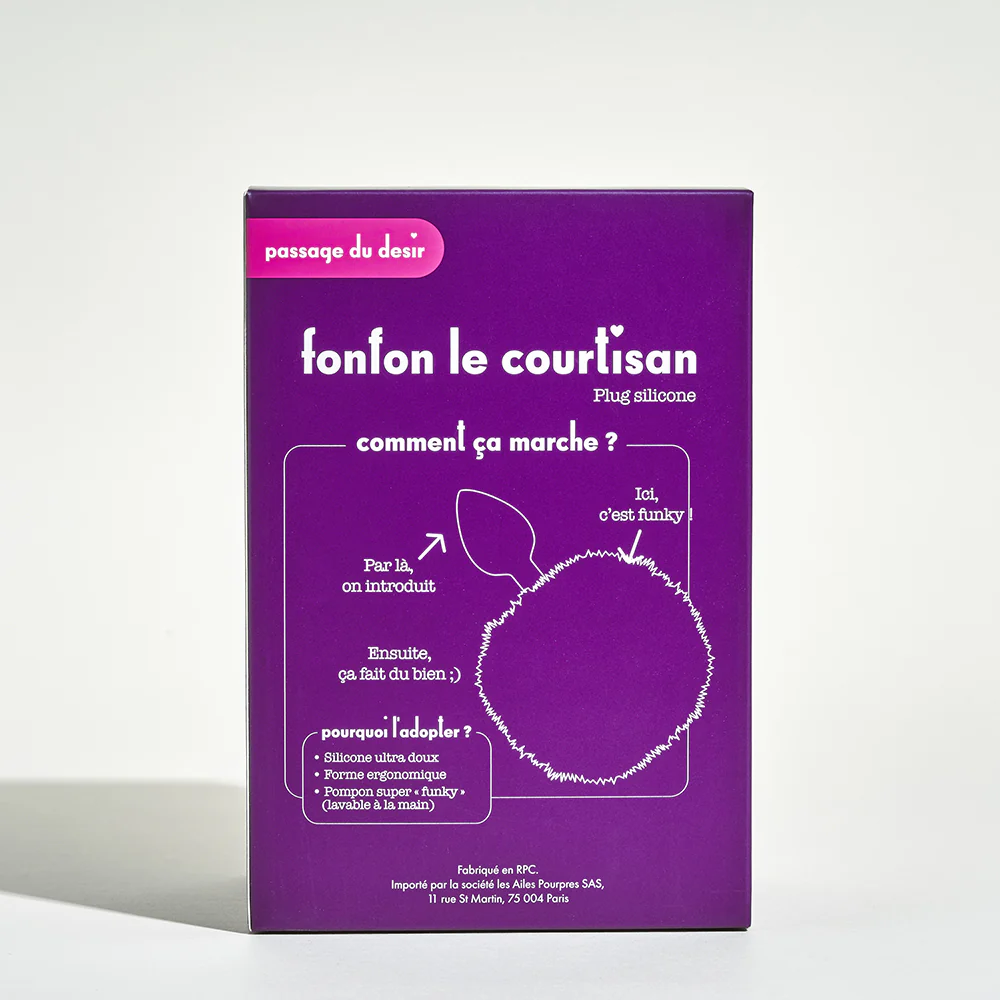 Plug à pompom Fonfon le Courtisan - Image 3