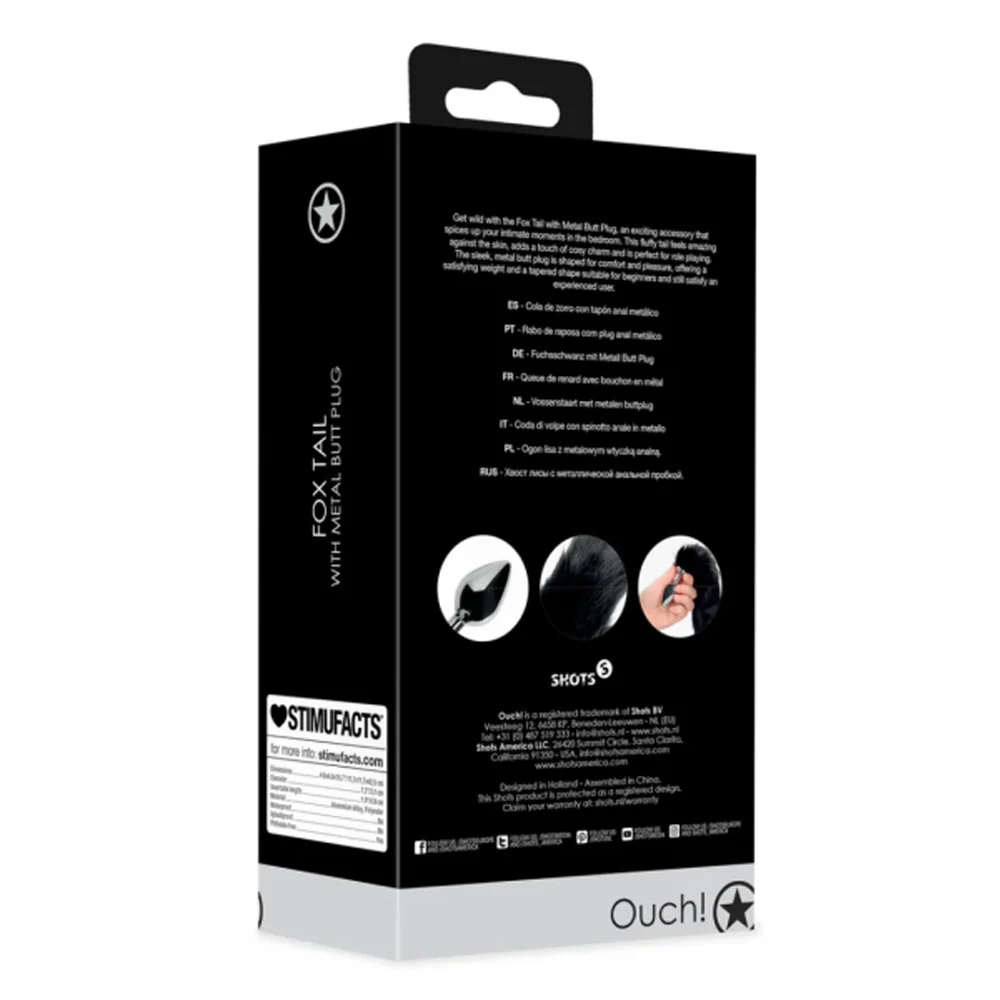 Plug à Queue de renard Ouch - Image 5