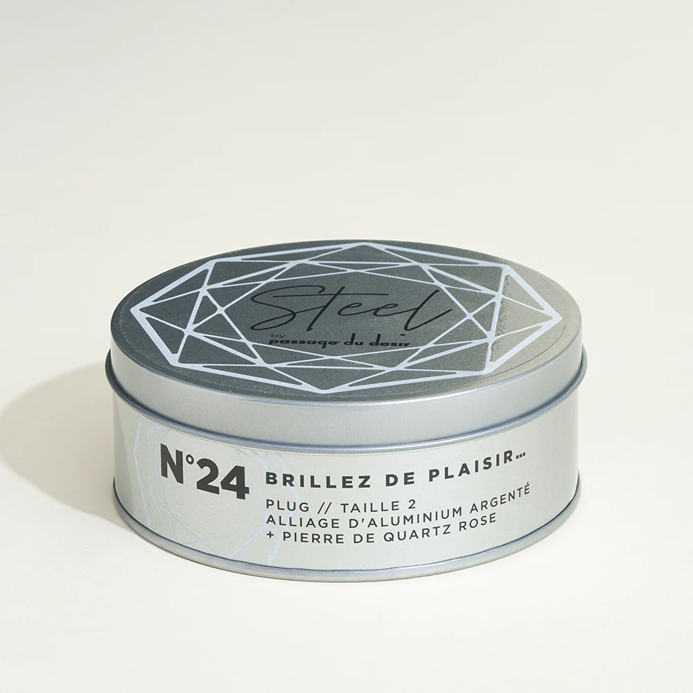 Plug métal bijou Quartz steel - Image 4