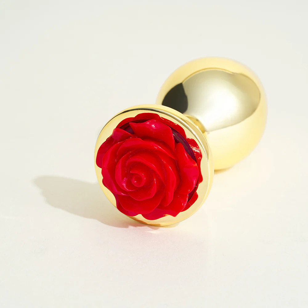 Plug métal bijou rose Steel - Image 4