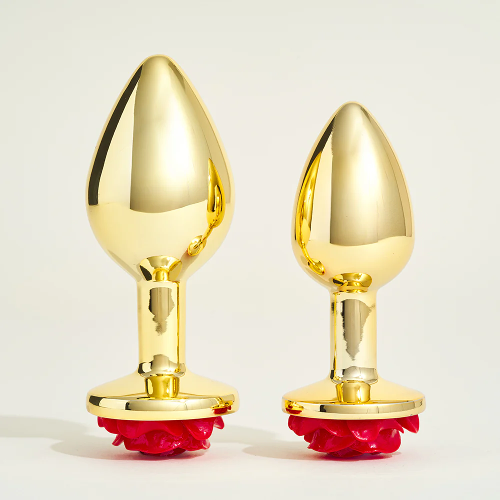 Plug métal bijou rose Steel - Image 5