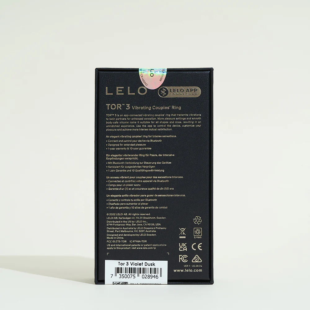 TOR 3 cockring vibrant de Lelo - Image 13