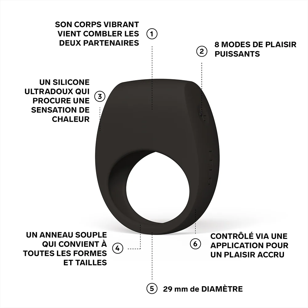 TOR 3 cockring vibrant de Lelo - Image 17