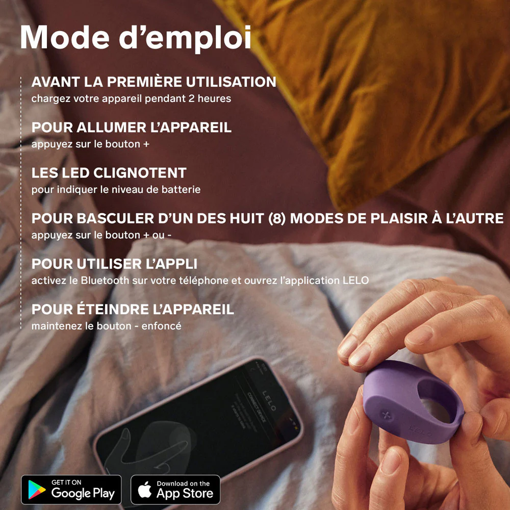 TOR 3 cockring vibrant de Lelo - Image 23