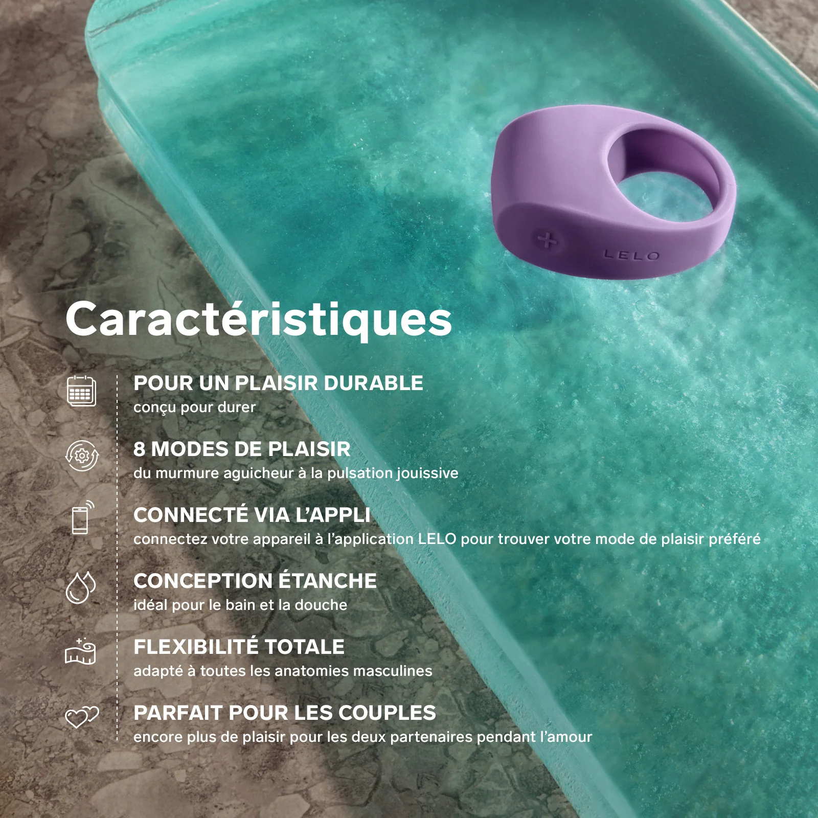 TOR 3 cockring vibrant de Lelo - Image 34